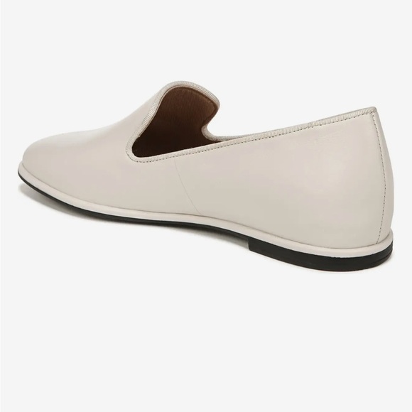 Naturalizer Effortless Satin Pearl Cream Leather Women's Loafers Comfort 12 WIDE - Picture 4 of 16